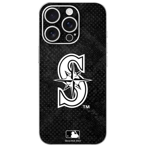 MLB Seattle Mariners Dark Wash iPhone 16 Pro Skin